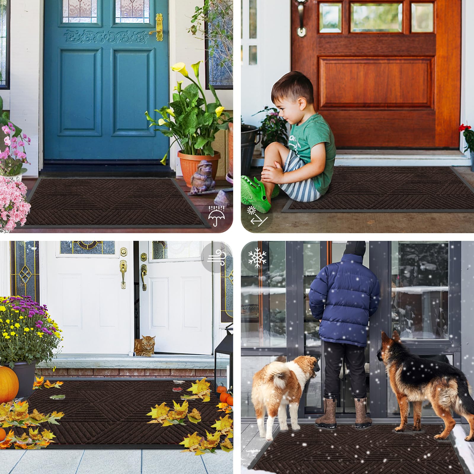 Smiry doormat packaging dimensions and details