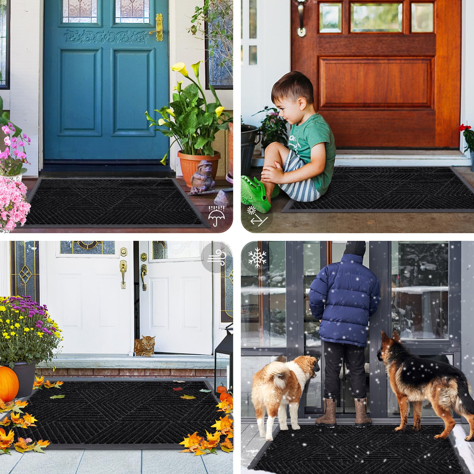Smiry doormat packaging with product details
