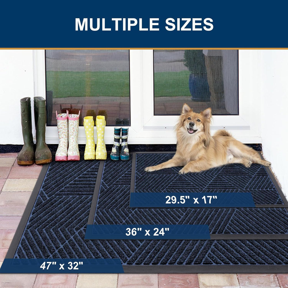 Smiry doormat showing deep grooves for dirt absorption