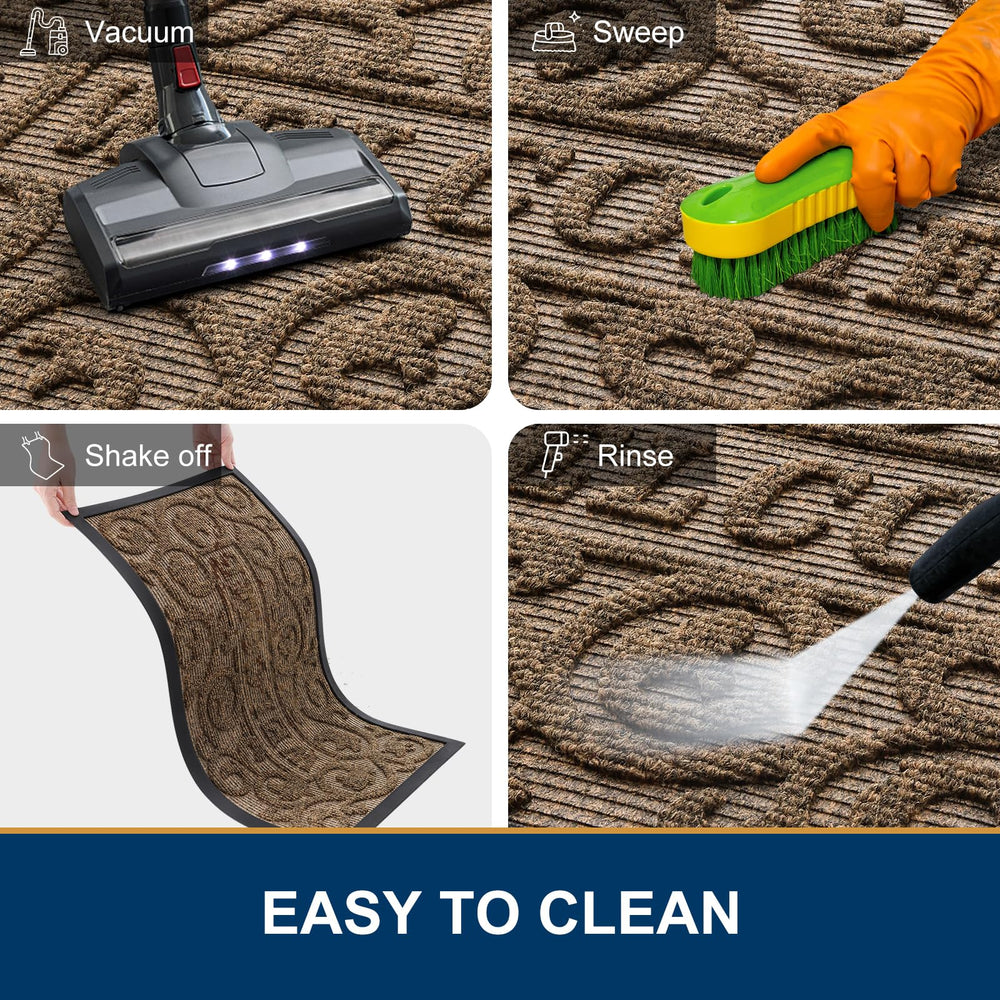 Smiry doormat versatile use in patio and indoors