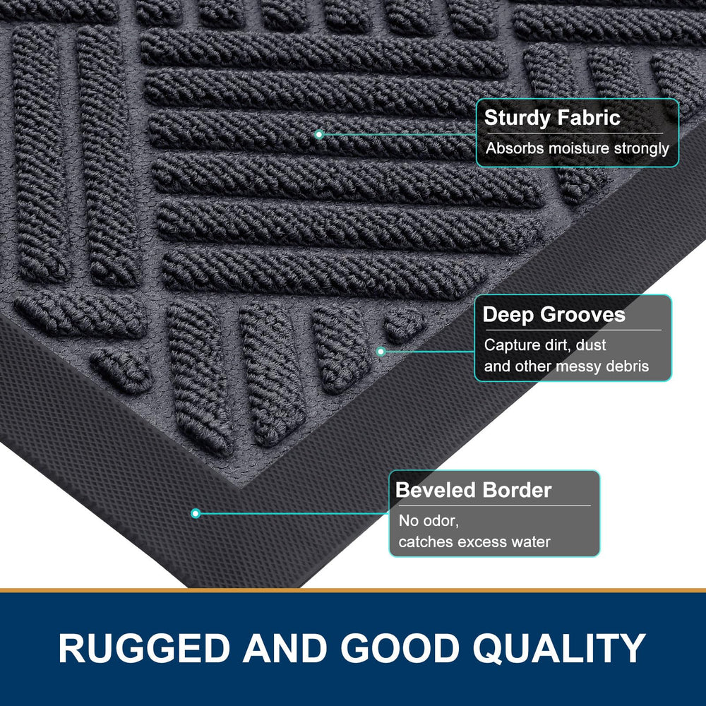 Smiry Front Door Mat in use at front entrance