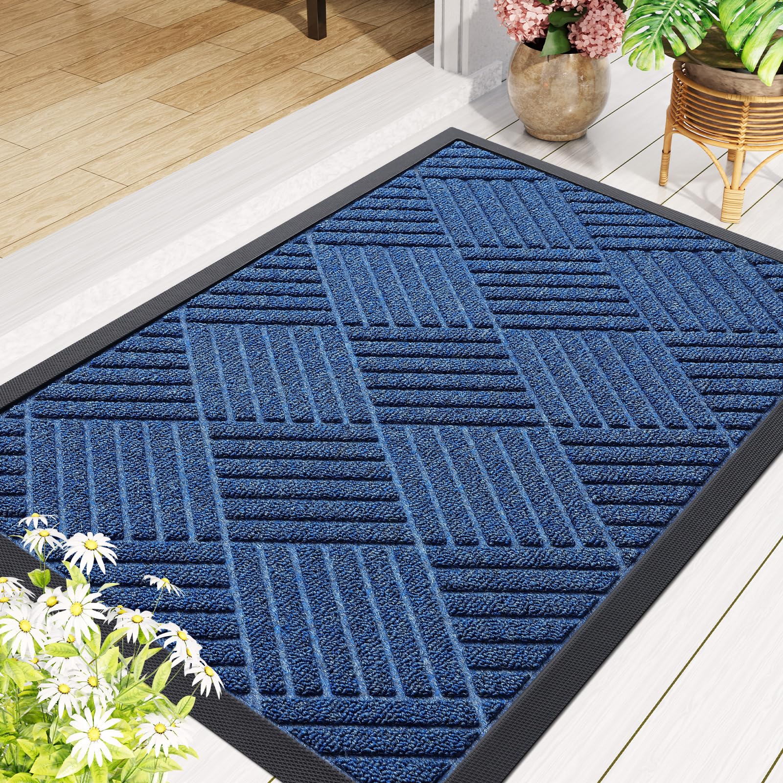 Smiry Front Door Mat packaging details