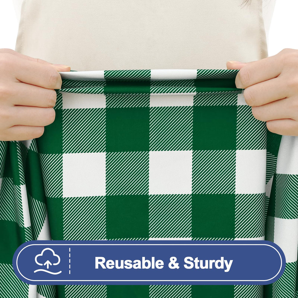 Smiry picnic table cover set packed in drawstring storage bag