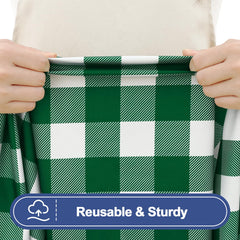 Smiry picnic table cover set packed in drawstring storage bag