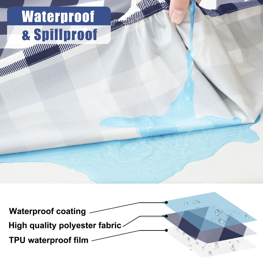 Smiry table cover and bench covers in storage bag