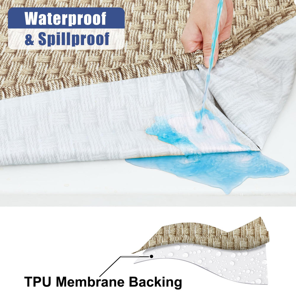 Smiry table cover set packaged in a drawstring bag