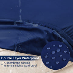Smiry Waterproof Cushion Covers on outdoor furniture