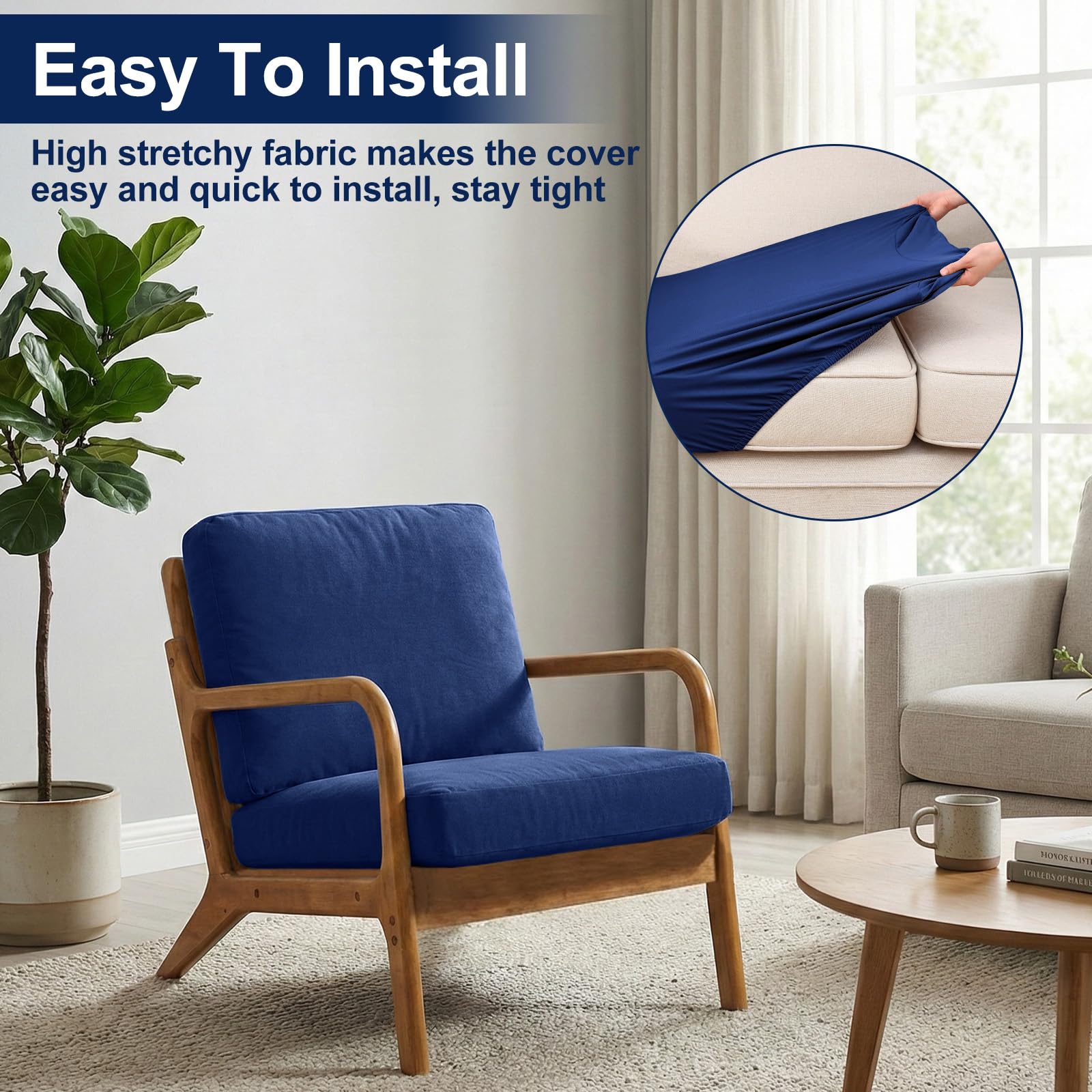 Smiry Waterproof Cushion Covers pack size 8 display