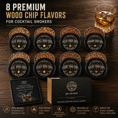 Smoked cocktail using G & J's Finest wood chips