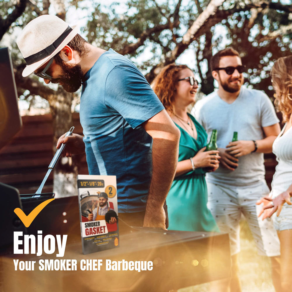 Smoker Chef Grill Gasket with compatibility brands displayed