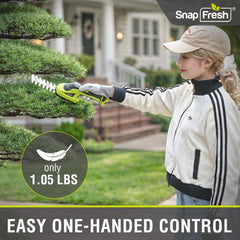 SnapFresh Bush Trimmer blade close-up