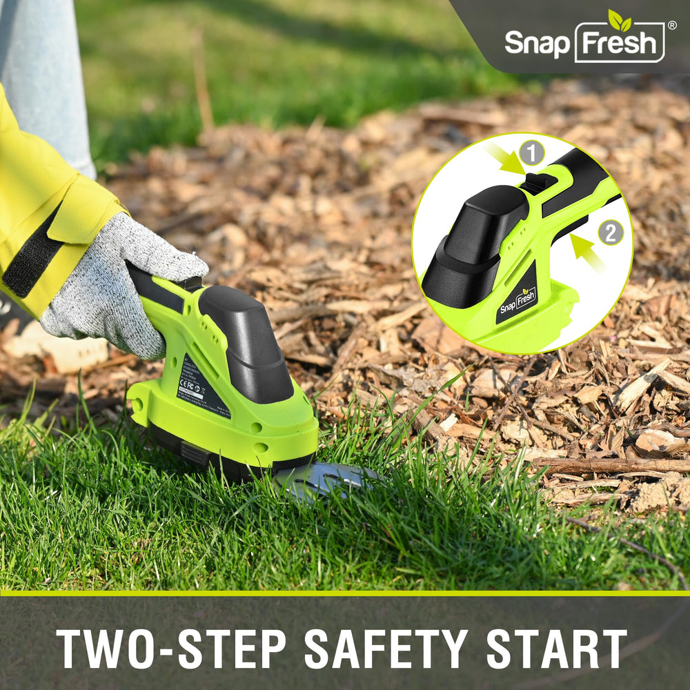 SnapFresh Cordless Grass Shear with charger