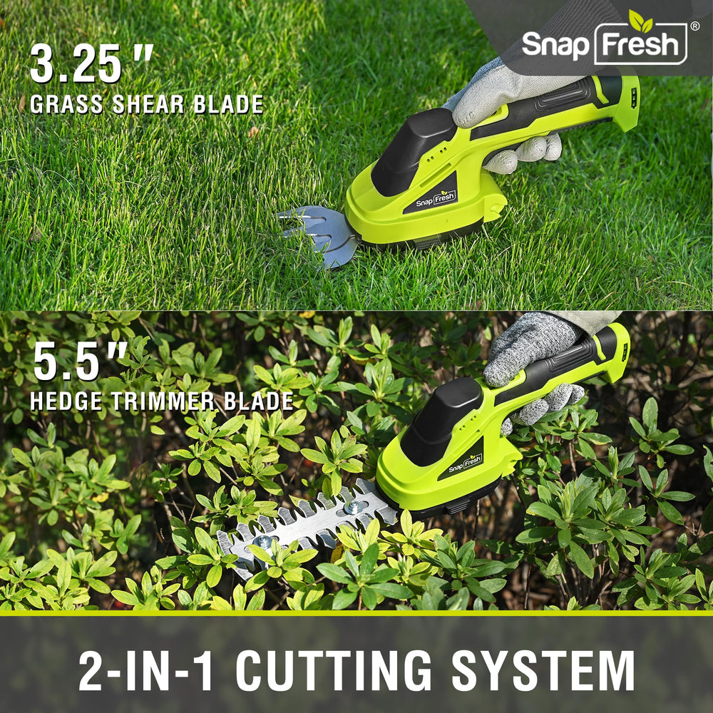 SnapFresh Grass Shear blade close-up
