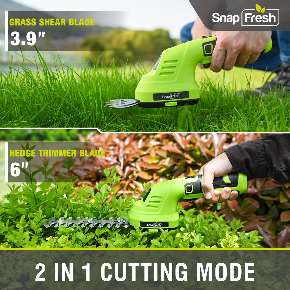 SnapFresh grass shears with 3.9-inch blade