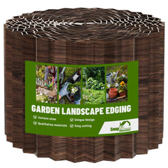 SnugNiture Corrugated Metal Garden Edging 4"×60' front view