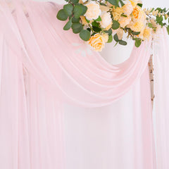 Socomi sheer curtain displayed at a wedding reception