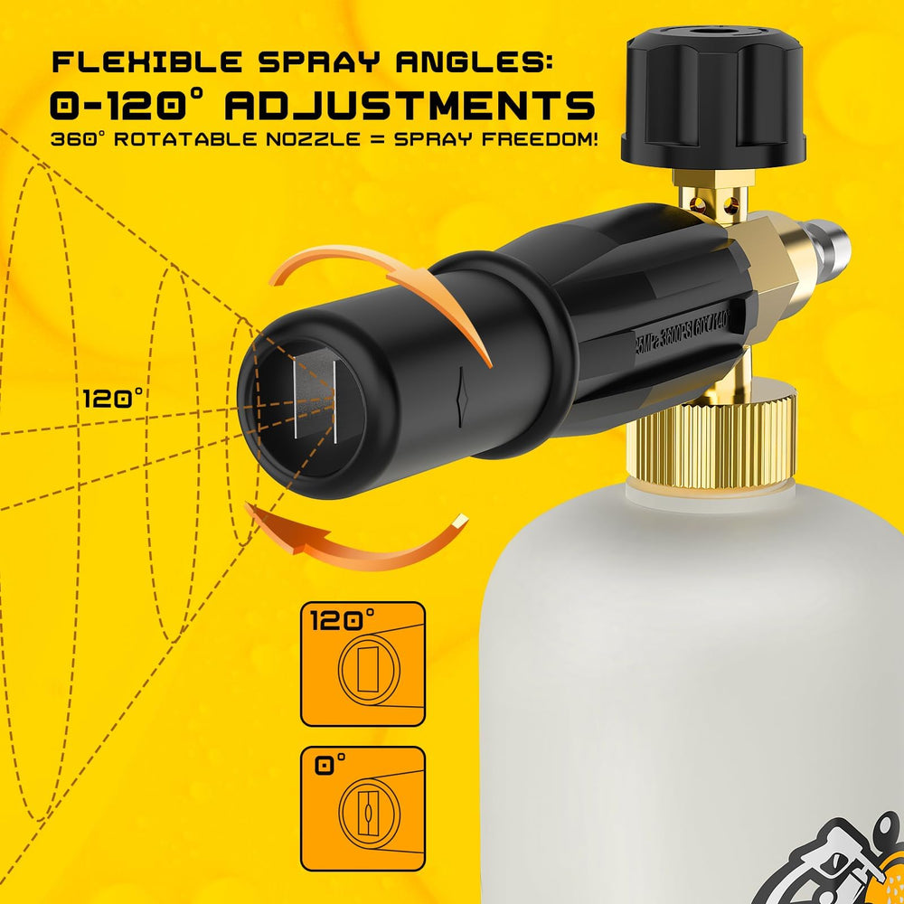 SOFIPE Foam Cannon with included 1L soap bottle