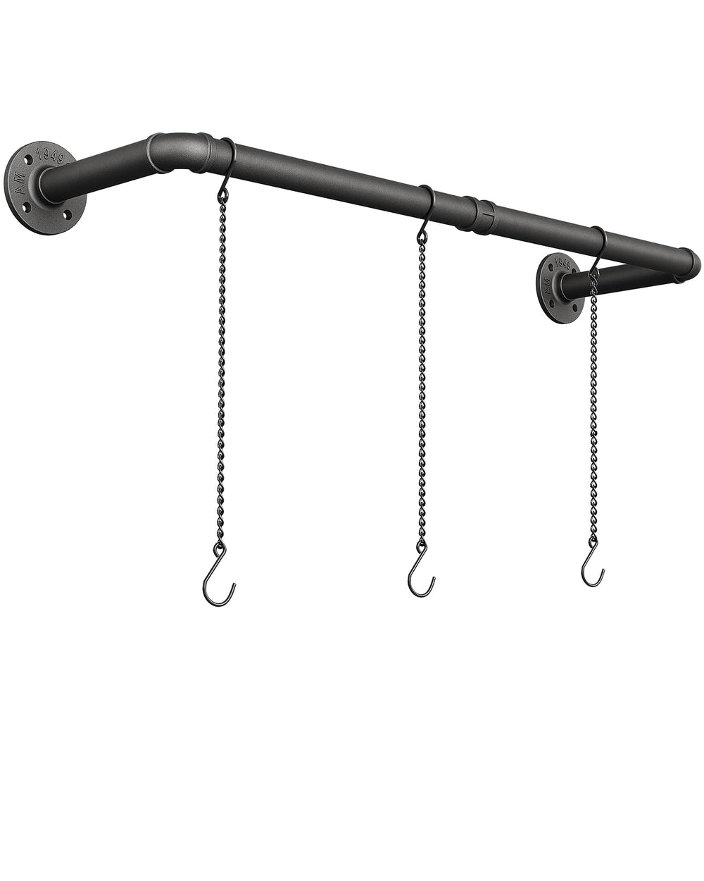SOFITORG Metal Plant Hanging Rod with decorative plants