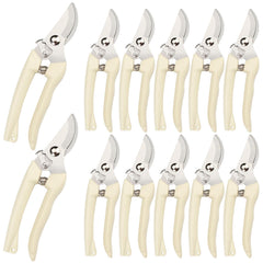 SoftSense Garden Scissors 12 Pcs set in white front view
