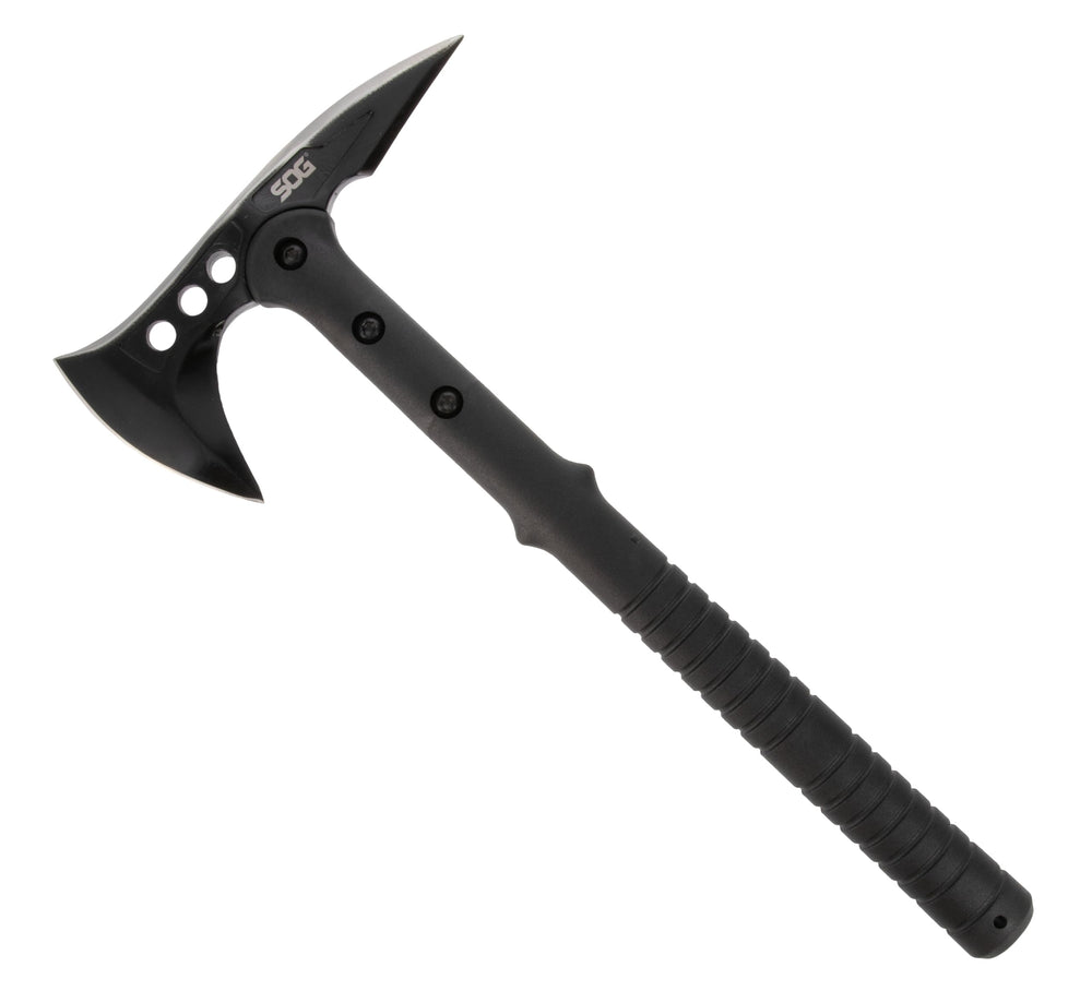 SOG Apocalypse Edge Axe front view with black finish