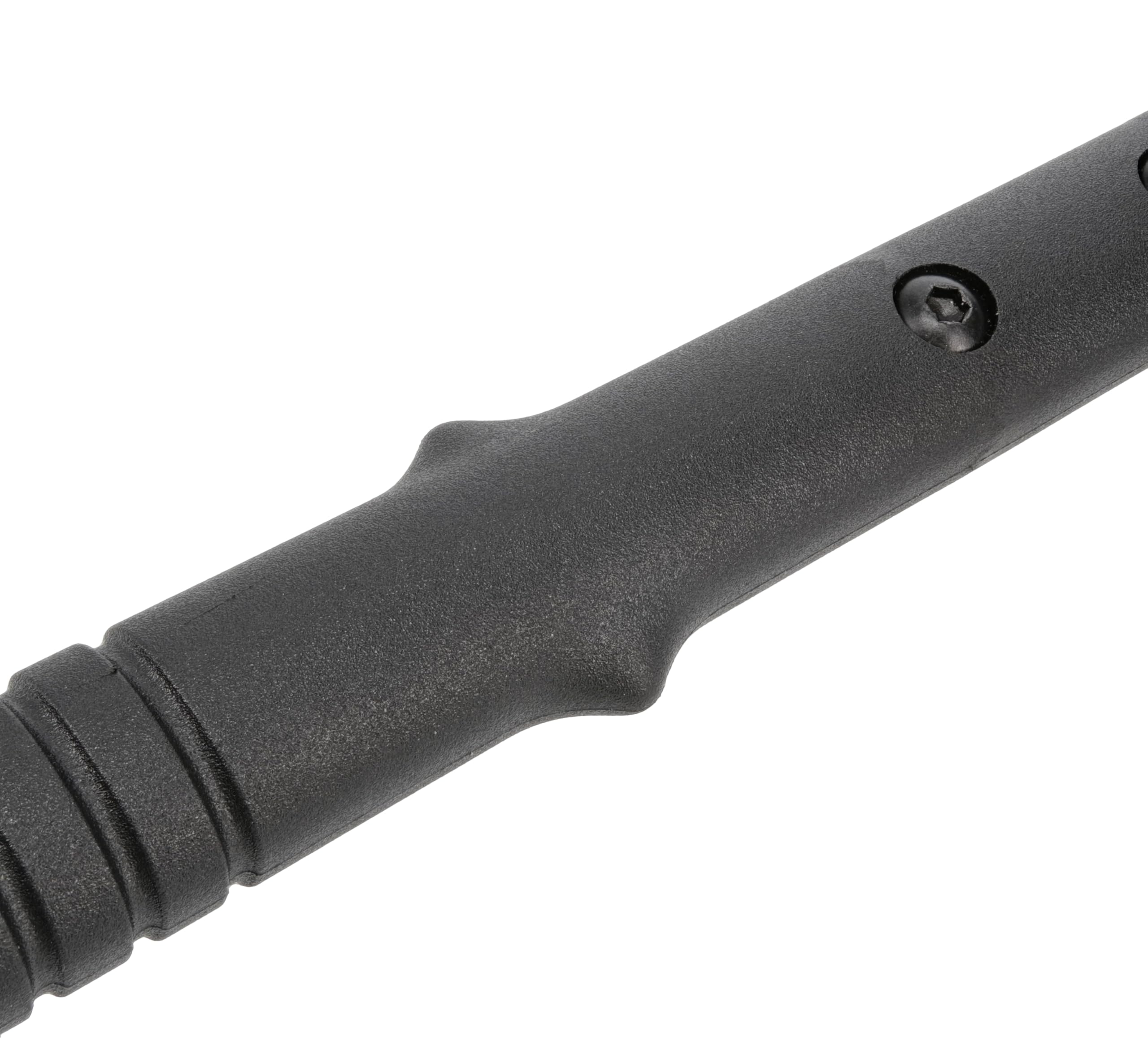 SOG Apocalypse Edge Axe showing the thickness of the blade