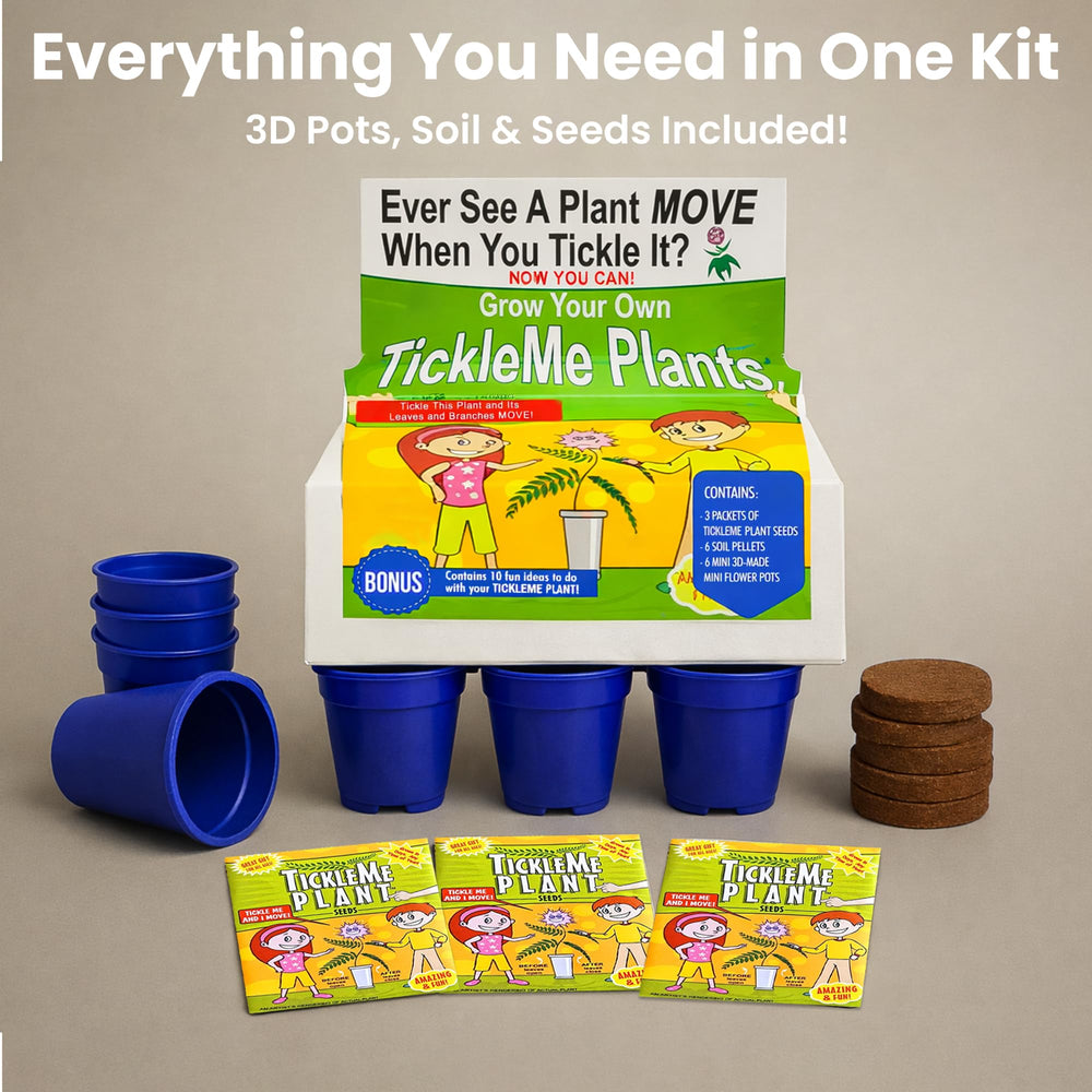 Soil pellets for planting TickleMe Plant seeds