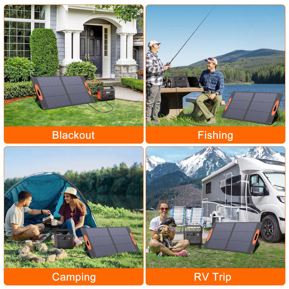 SOKIOVOLA solar panel packed for travel