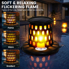 Solar pool lights with vibrant colour options displayed
