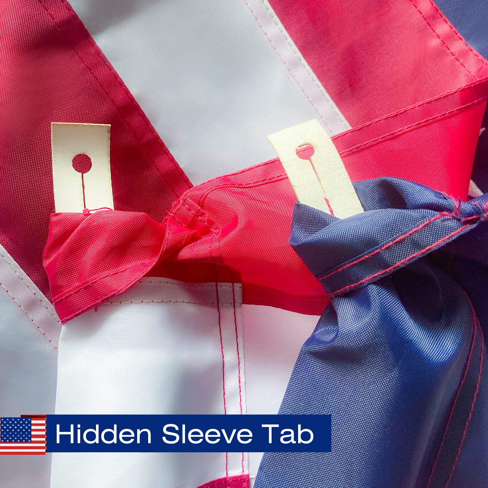 SolarStar American Flag with sleeve detail