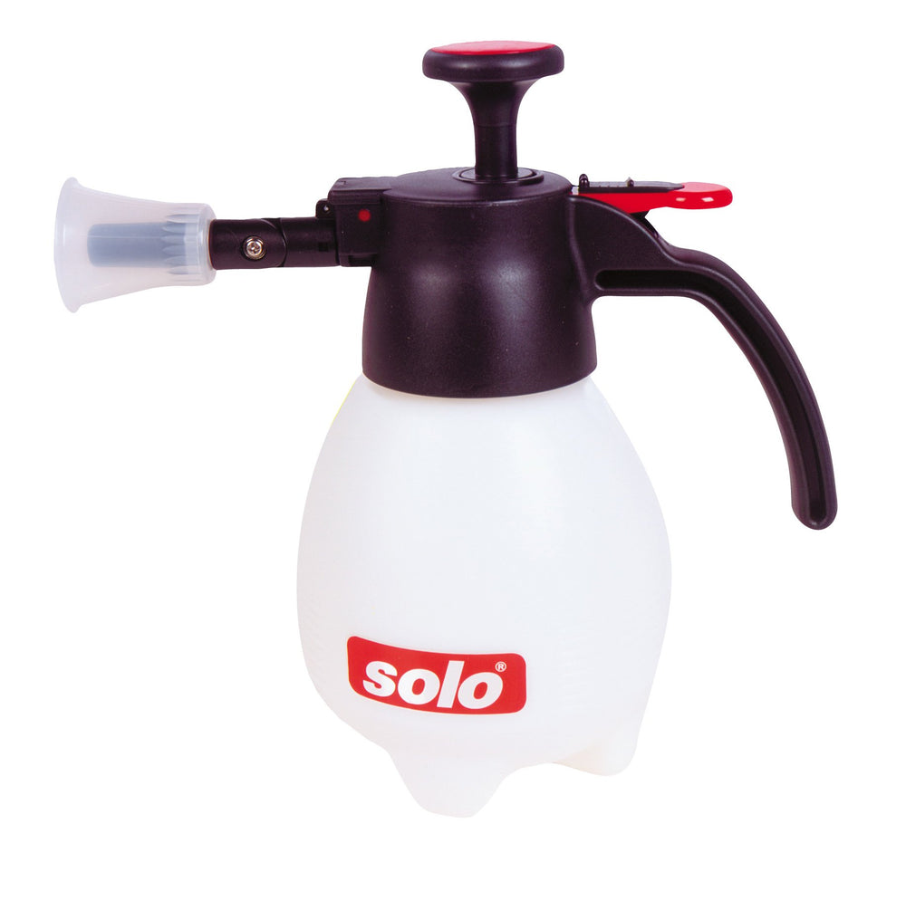 SOLO One-Hand Pressure Sprayer 1-Litre front view with ergonomic grip