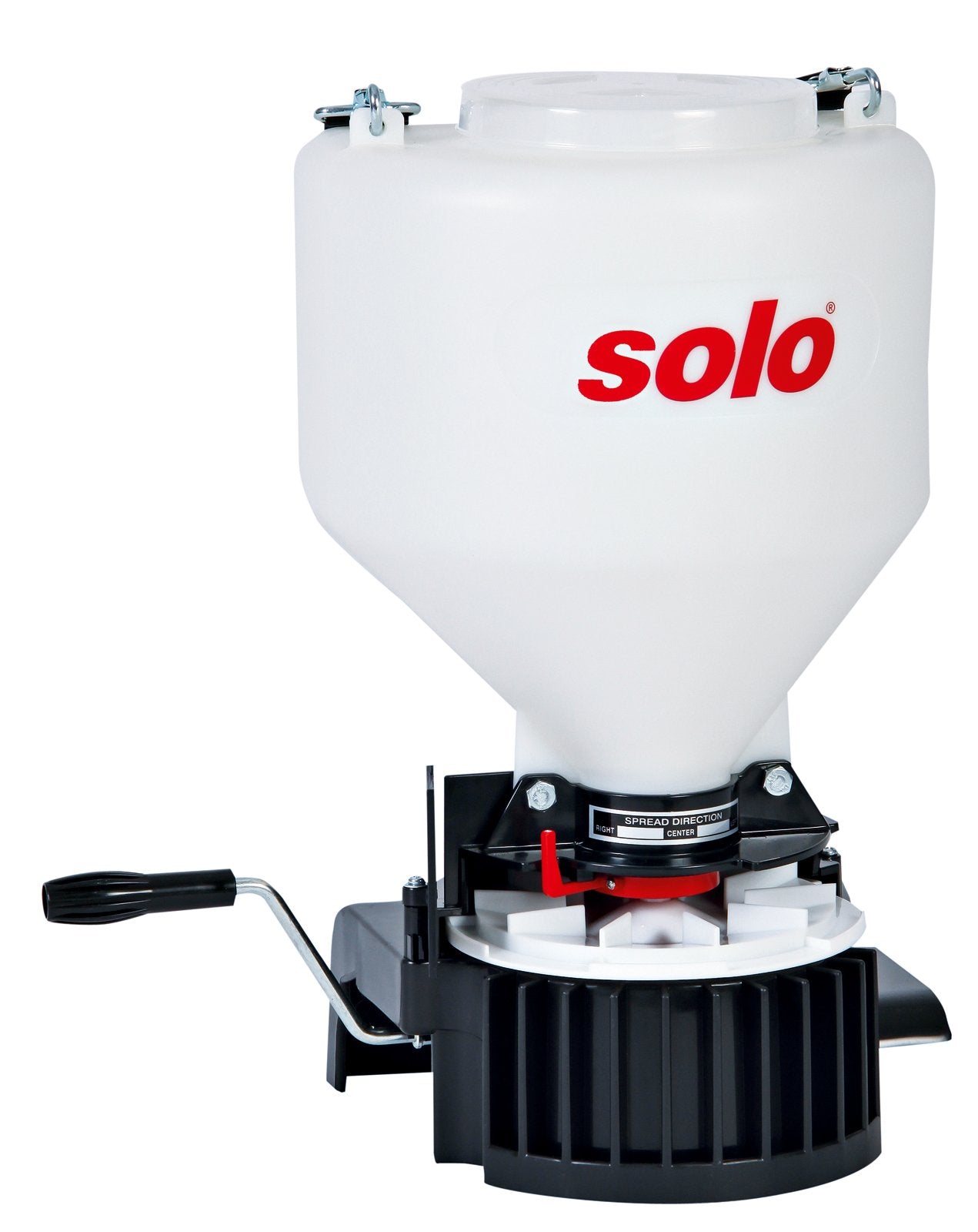 SOLO Portable Chest-Mount Spreader front view with adjustable strap