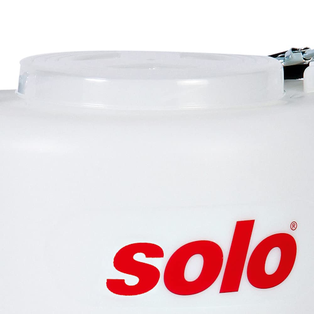 SOLO Portable Chest-Mount Spreader side view showing 20-pound capacity