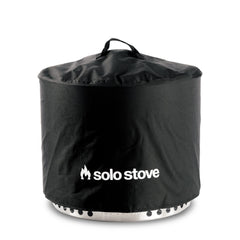 Solo Stove Bonfire Shelter black waterproof fire pit cover front view