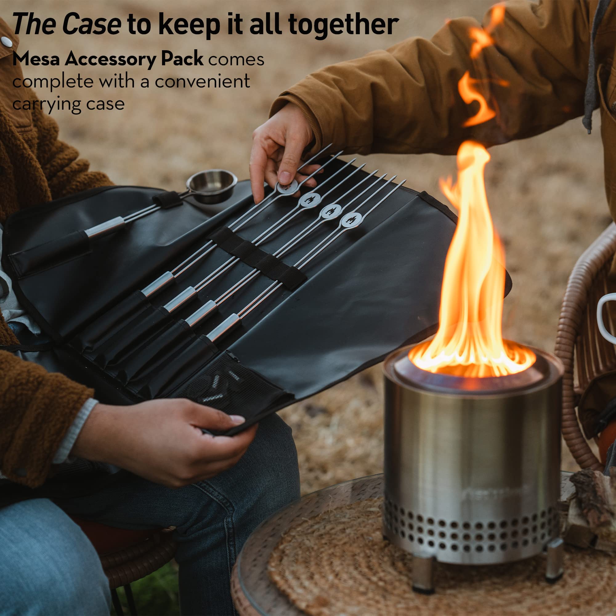 Solo Stove Mesa Accessory Pack items displayed together