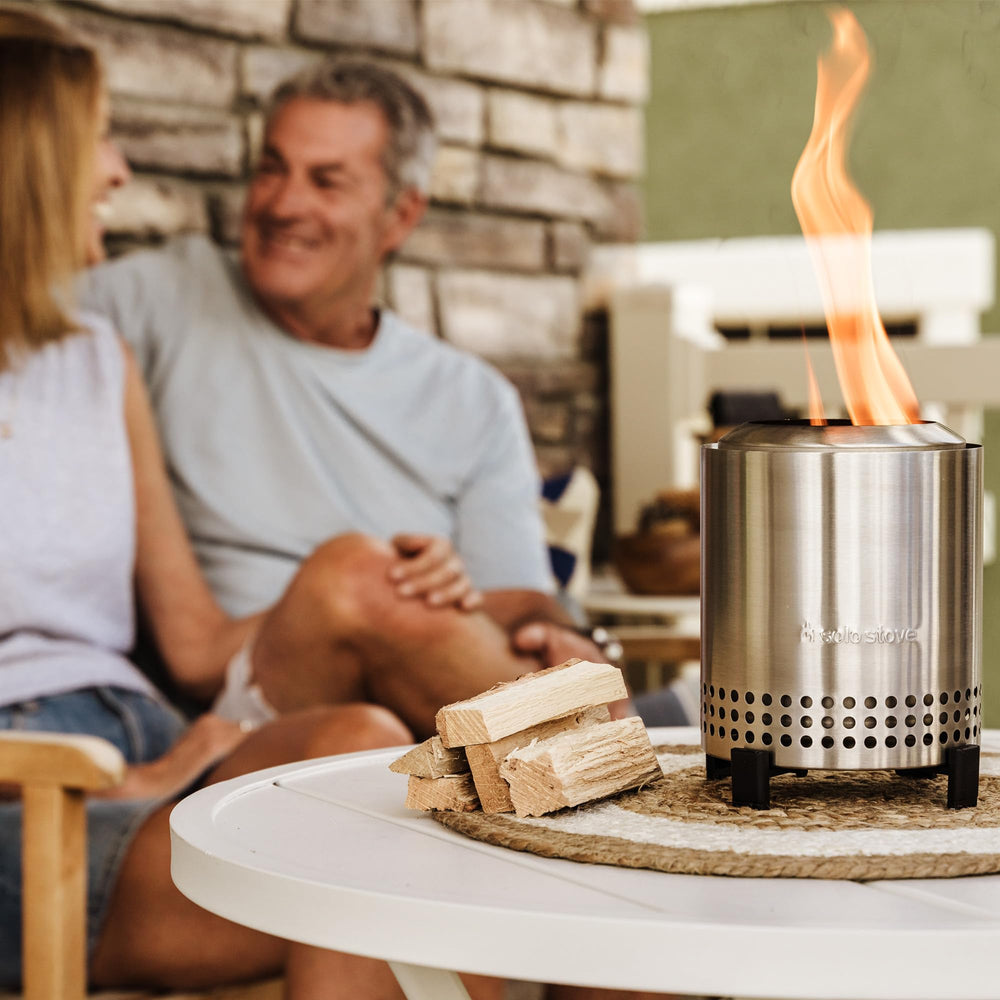 Solo Stove Mesa Tabletop Fire Pit side view