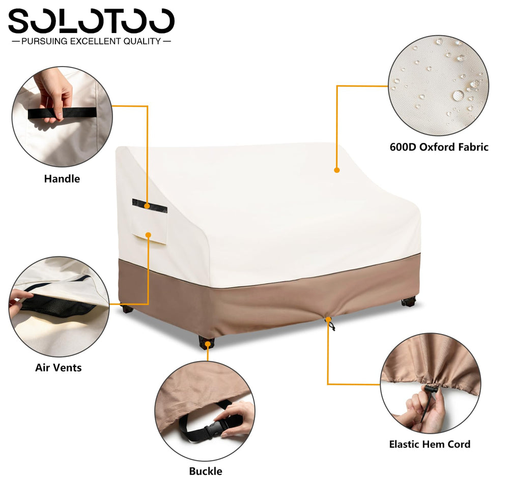 SoloToo Couch Cover with storage bag included