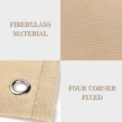 SoloWilder Fire Pit Mat 20-inch folded for storage