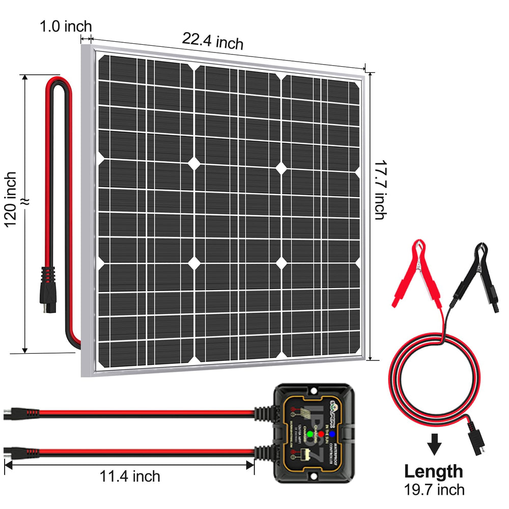 SOLPERK solar panel installed on a wall