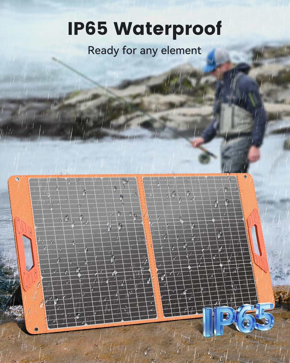 SOLUPUP solar panel with user manual and accessories