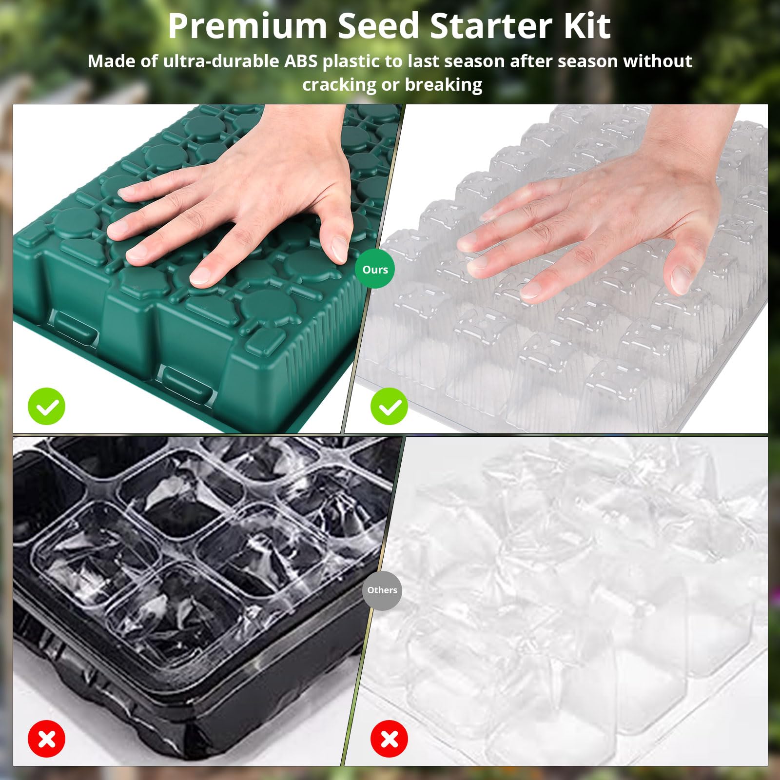 Sondiko Seed Starter Tray garden tools included in the kit