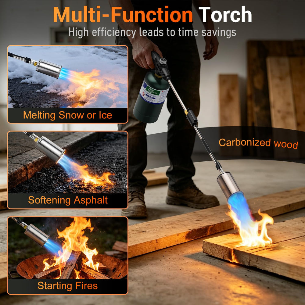 Sondiko torch showing black and silver color
