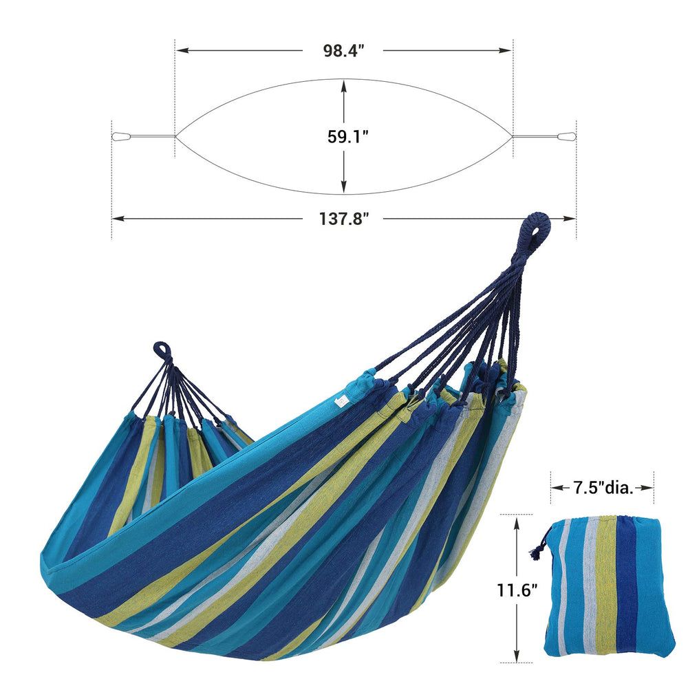 SONGMICS hammock packed in carry bag