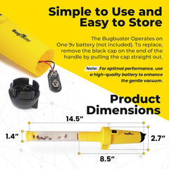 Sonic Technology BugBuster BB100 showing suction nozzle
