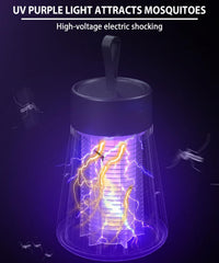 SonicPulse Bug Zapper in outdoor setting during camping