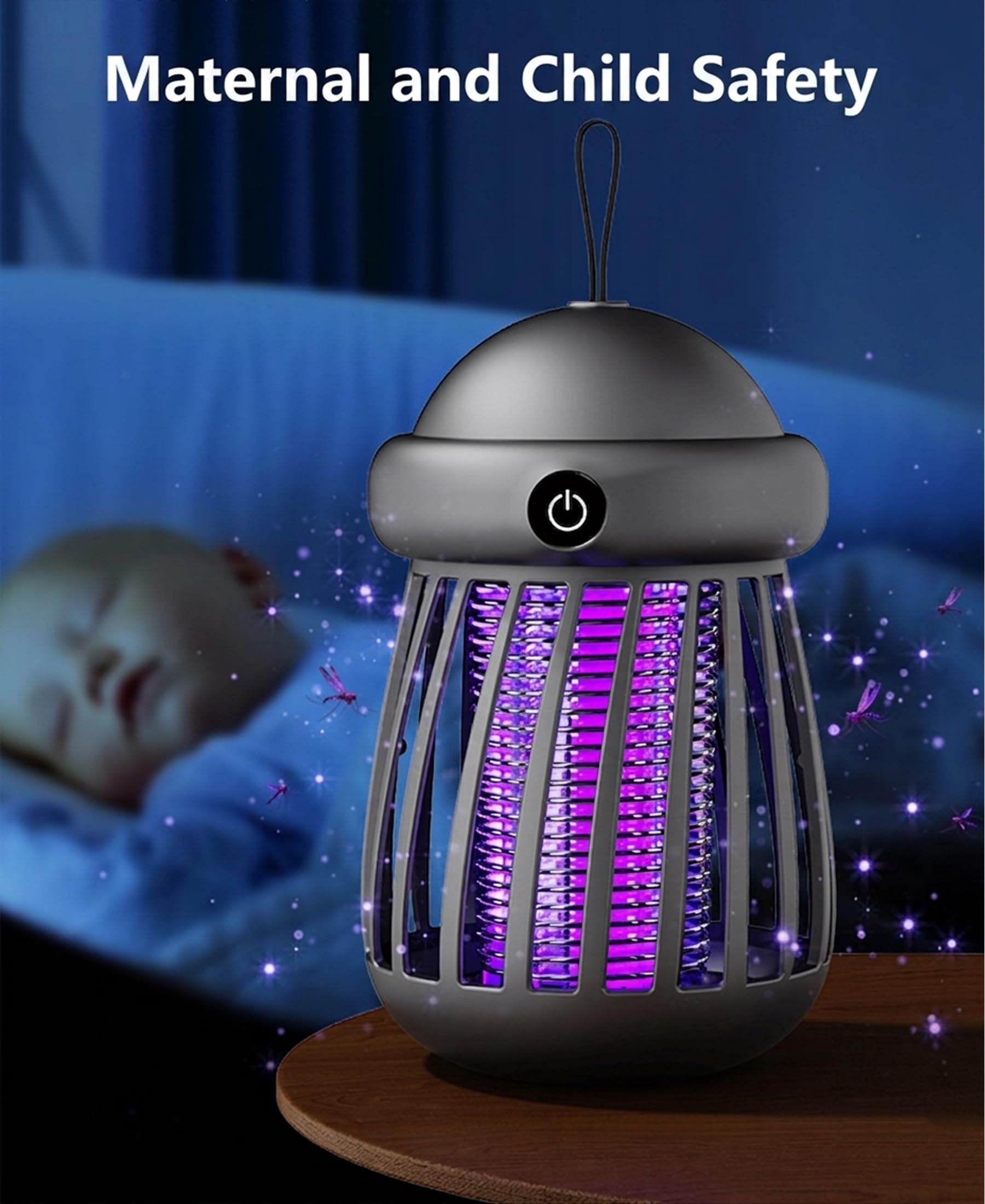 SonicPulse Electric Fly Zapper collection tray open for cleaning