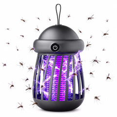 SonicPulse Electric Fly Zapper front view in grey