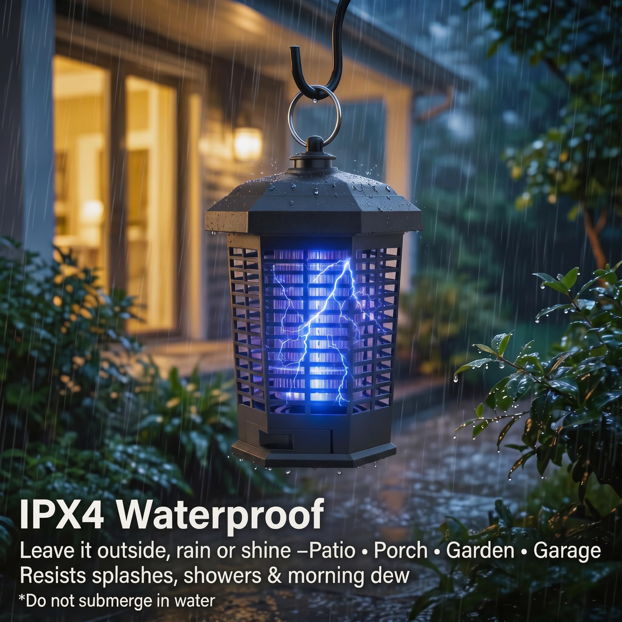 SonicPulse Electric Insect Zapper showing child and pet safe design
