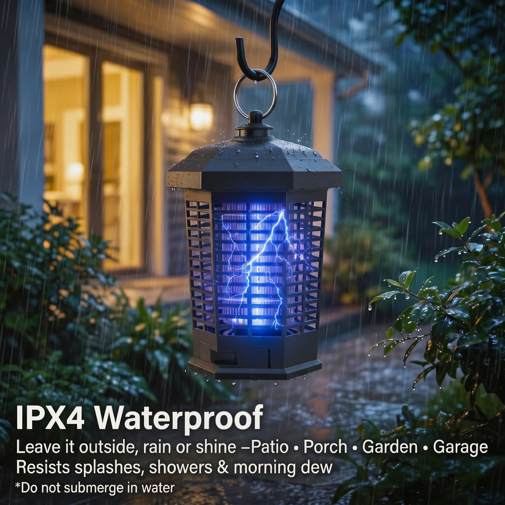 SonicPulse Electric Insect Zapper showing child and pet safe design