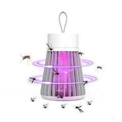 SonicPulse Portable Bug Zapper front view in gray