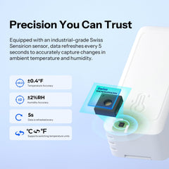 SONOFF SNZB-02B sensor with battery and accessories
